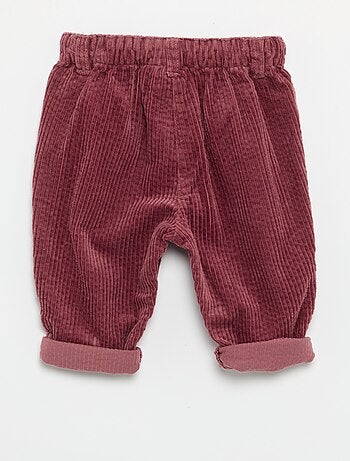 Ribfluwelen broek 'Disney' 'Minnie'