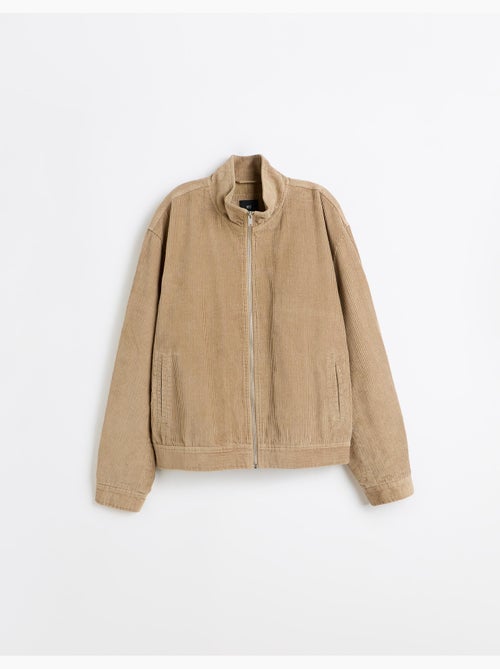 Ribfluwelen jack, mo fashion - Kiabi Ribfluwelen jack, mo fashion - Kiabi