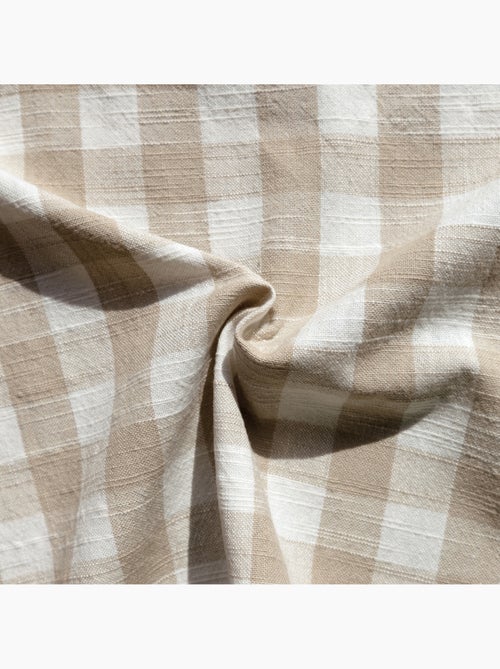 Rideau 100% coton vichy lourmarin - Kiabi