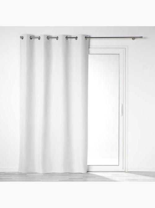 Rideau 100% occultant en microfibre - Kiabi