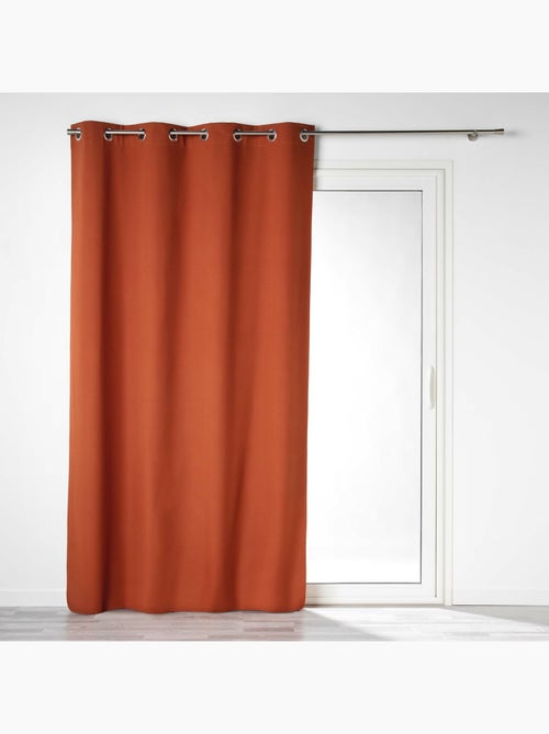 Rideau 100% occultant en microfibre - Kiabi