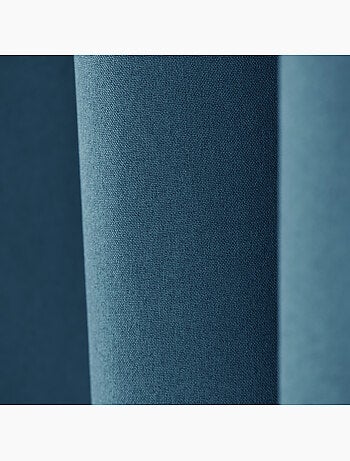 Rideau 100% occultant thermique phonique chiné midnight