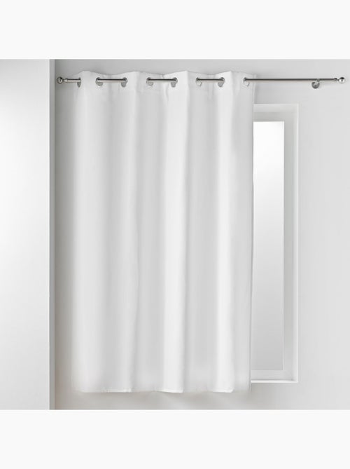 Rideau à Oeillets Isolant Blanc - Kiabi Rideau à Oeillets Isolant Blanc - Kiabi