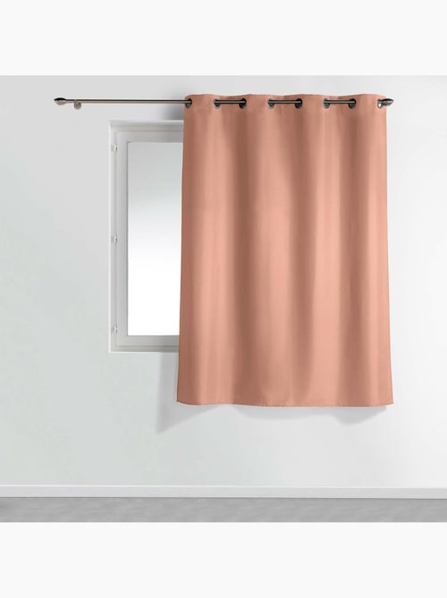 Rideau à œillets – polyester uni - spécial petite hauteur - essentiel - Kiabi Rideau à œillets – polyester uni - spécial petite hauteur - essentiel - Kiabi