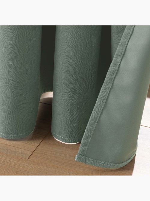 Rideau à œillets – velours texturé – 100 % occultant - léonie - Kiabi Rideau à œillets – velours texturé – 100 % occultant - léonie - Kiabi
