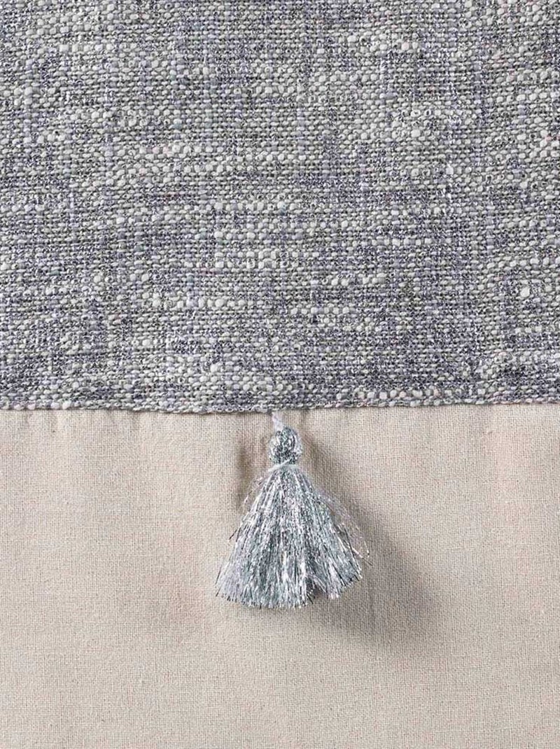 Rideau à pompons Sultan Beige - Kiabi