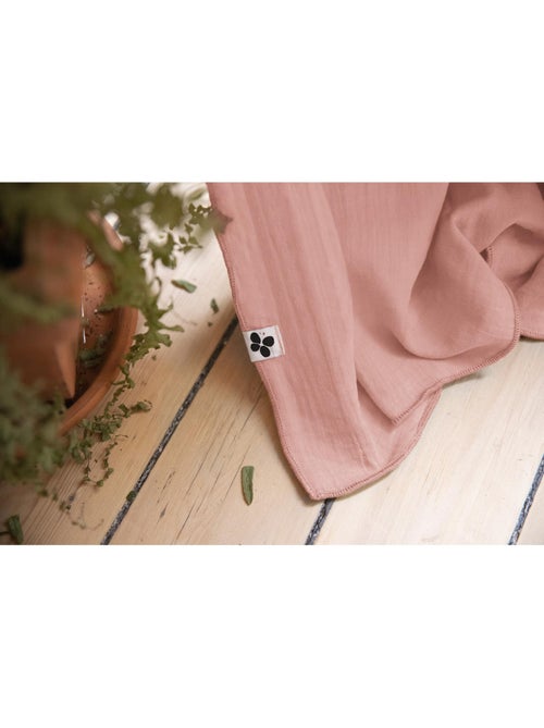 Rideau ajustable + 8 anneaux pince – gaze de coton – gaïa - Kiabi Rideau ajustable + 8 anneaux pince – gaze de coton – gaïa - Kiabi