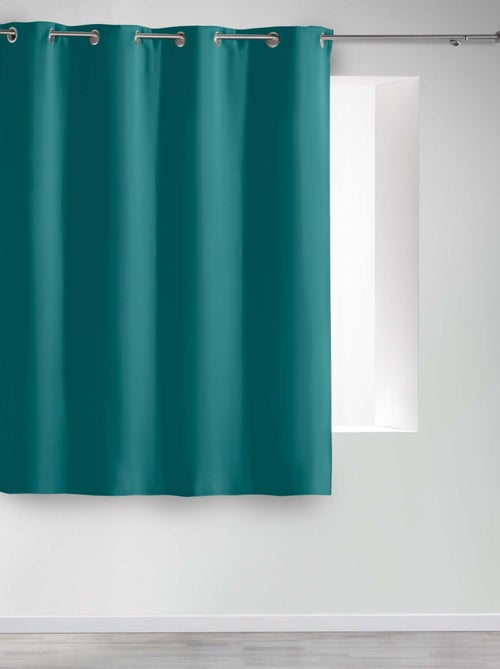 Rideau court obscurcissant 90 % adapté radiateur - Kiabi