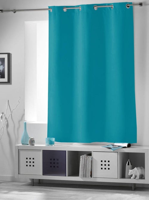 Rideau court obscurcissant 90 % adapté radiateur - Kiabi