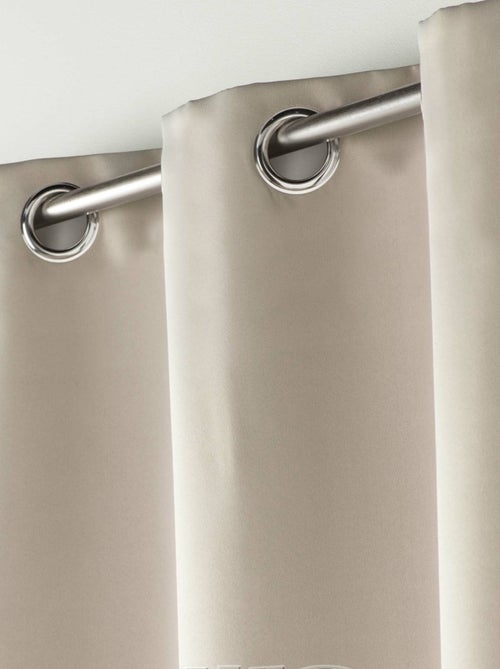 Rideau court obscurcissant 90 % adapté radiateur - Kiabi