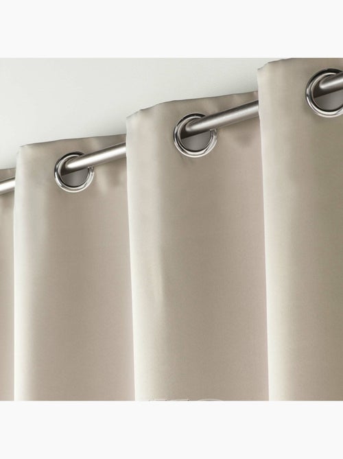 Rideau court obscurcissant 90 % adapté radiateur - Kiabi