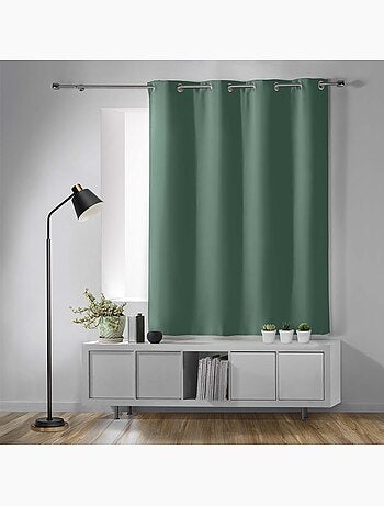 Rideau court obscurcissant 90 % adapté radiateur