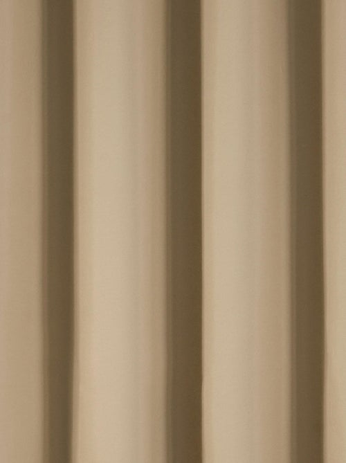Rideau déco uni occultant et thermique - Kiabi