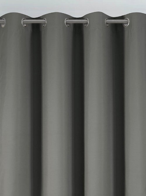Rideau déco uni occultant et thermique - Kiabi