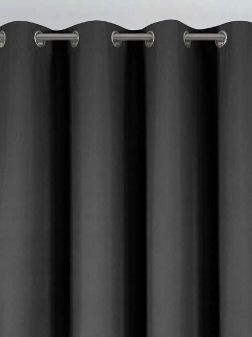 Rideau déco uni occultant et thermique - Kiabi