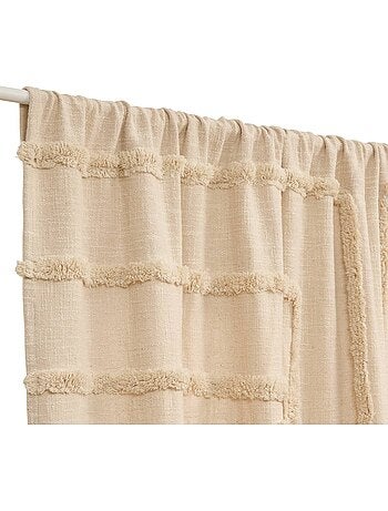 Rideau en coton hawki