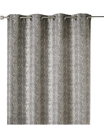 Rideau épais en jacquard - effet serpent