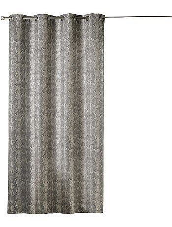 Rideau épais en jacquard - effet serpent