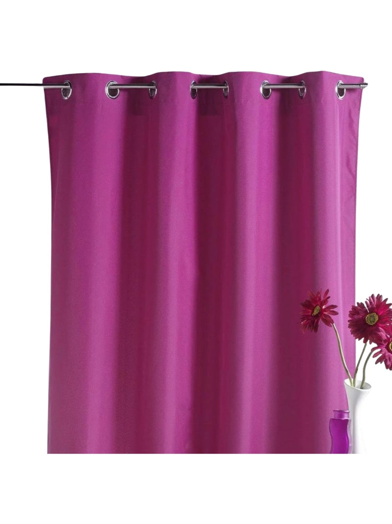 Rideau extérieur coloré imperméable résistant aux uv Rose fushia - Kiabi
