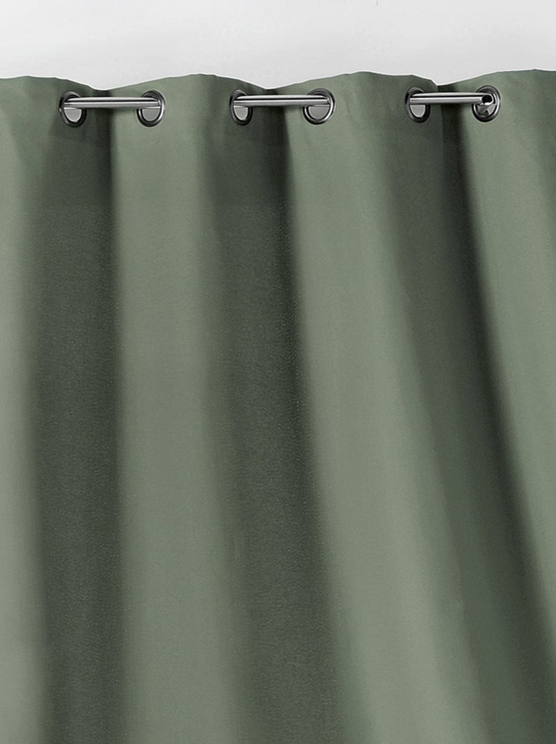 Rideau extérieur imperméable Vert olive - Kiabi