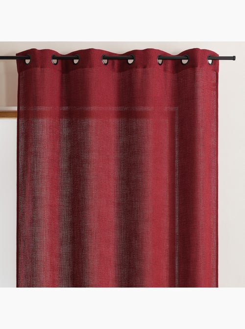 Rideau fils épais et flammés style naturel - Kiabi Rideau fils épais et flammés style naturel - Kiabi