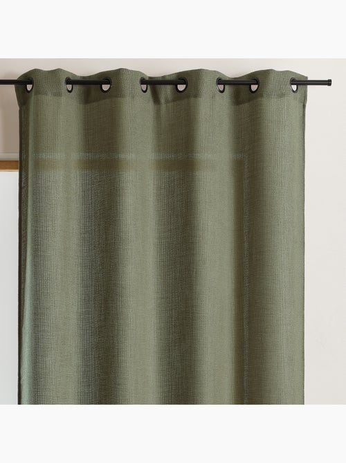 Rideau fils épais et flammés style naturel - Kiabi Rideau fils épais et flammés style naturel - Kiabi