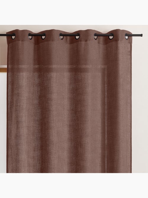 Rideau fils épais et flammés style naturel - Kiabi Rideau fils épais et flammés style naturel - Kiabi