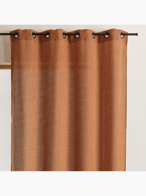 Rideau fils épais et flammés style naturel - Kiabi Rideau fils épais et flammés style naturel - Kiabi
