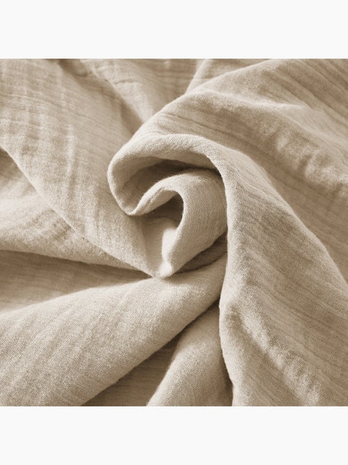 Rideau galon fronceur – double gaze de coton gaïa - Kiabi Rideau galon fronceur – double gaze de coton gaïa - Kiabi