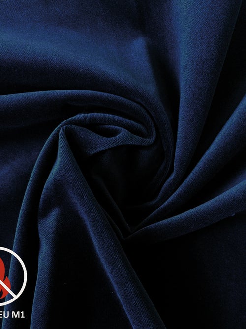 Rideau ignifugé  m1 en velours premium - Kiabi