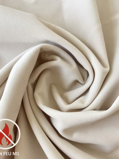 Rideau ignifugé  m1 en velours premium - Kiabi