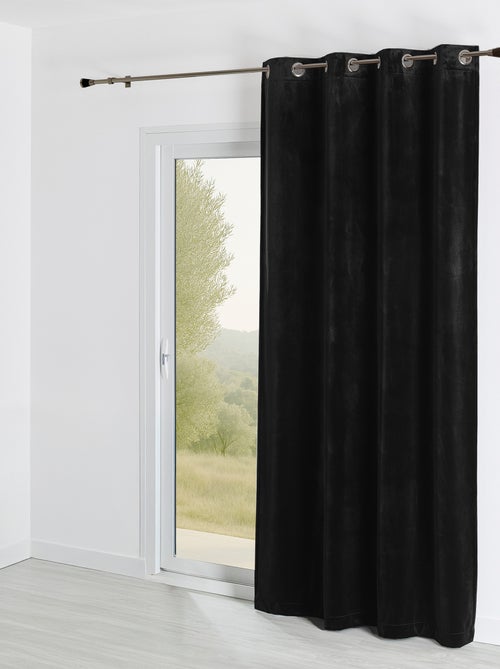 Rideau ignifugé  m1 en velours premium - Kiabi