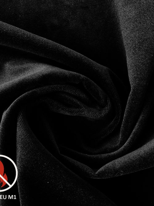 Rideau ignifugé  m1 en velours premium - Kiabi