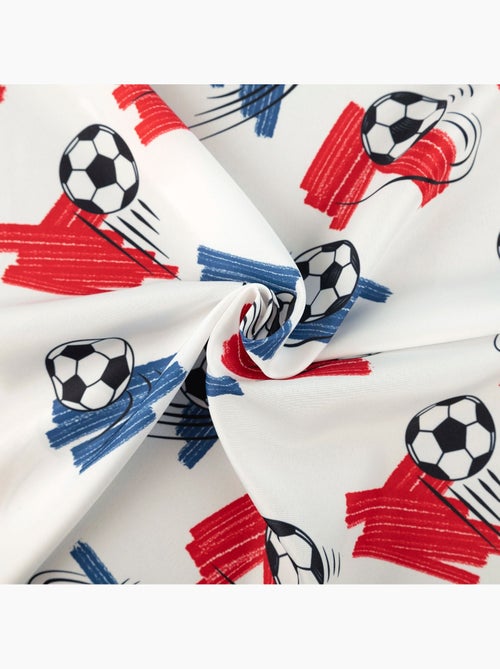Rideau imprimé football tamisant - Kiabi