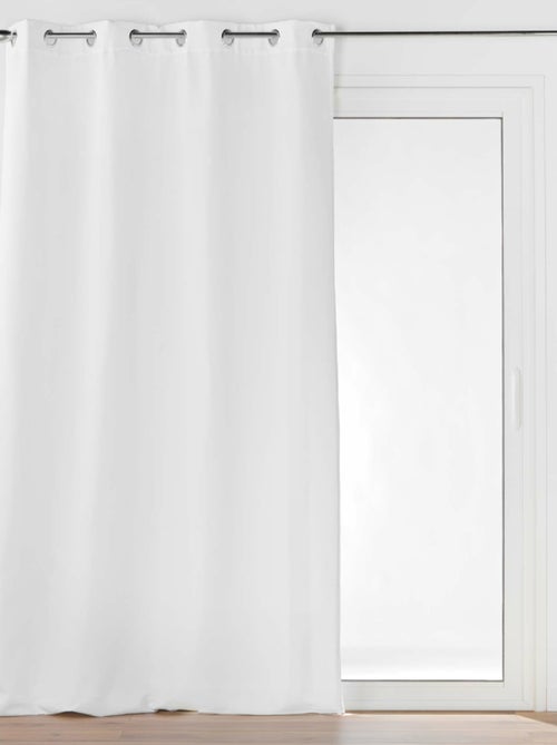 Rideau isolant thermique blanc - Kiabi Rideau isolant thermique blanc - Kiabi