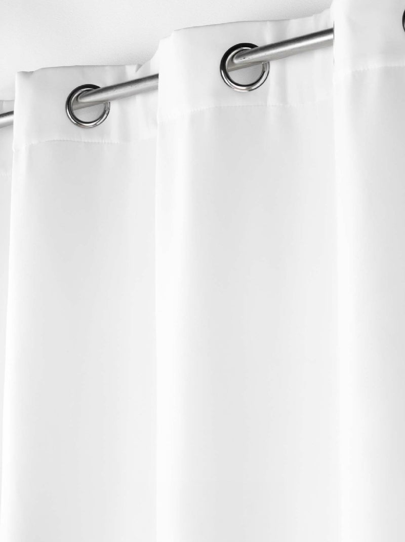 Rideau isolant thermique blanc Blanc - Kiabi