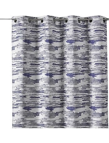 Rideau isolant thermique et sonore motif camouflage