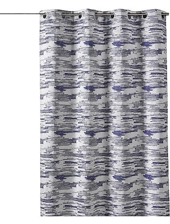 Rideau isolant thermique et sonore motif camouflage