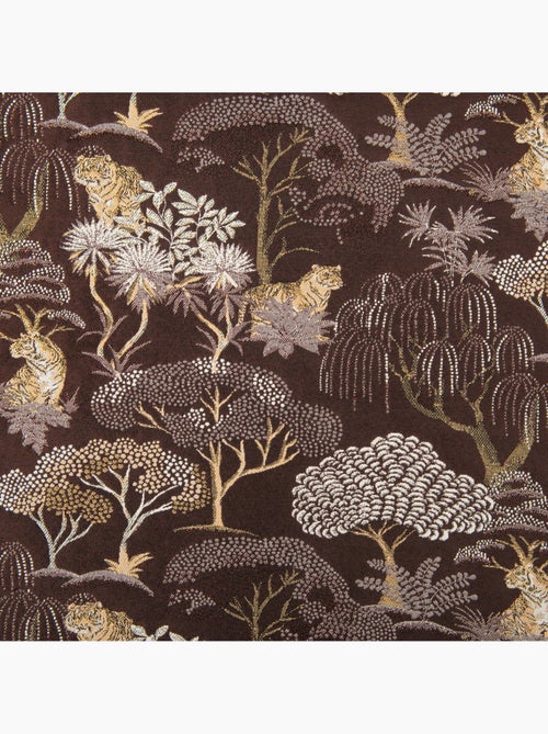 Rideau jacquard tamisant motif tigre japonisant - Kiabi Rideau jacquard tamisant motif tigre japonisant - Kiabi