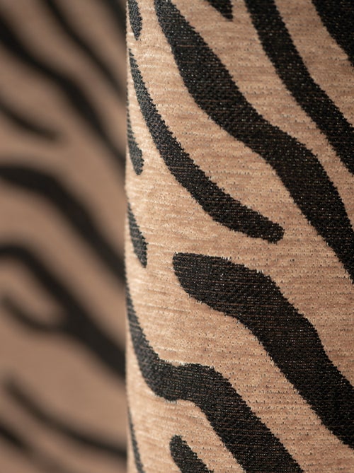 Rideau jacquard zèbre - Kiabi