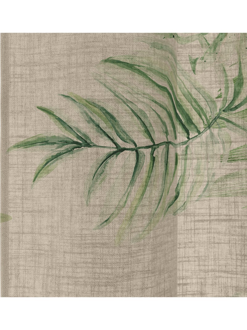 Rideau lin Delicate "Happyfriday" Multicolore - Kiabi