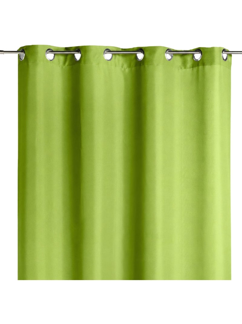 Rideau occultant 80 % uni Vert - Kiabi