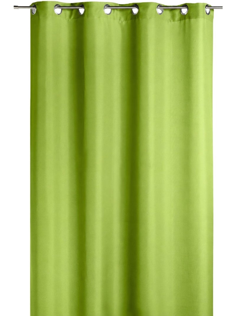 Rideau occultant 80 % uni Vert - Kiabi