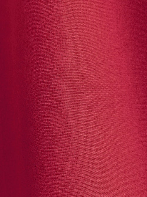 Rideau occultant aspect chambray - Kiabi