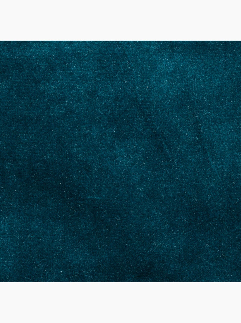 Rideau occultant en velours DOLCE Bleu - Kiabi