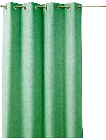 Rideau occultant isolant thermique uni avec doublure polaire