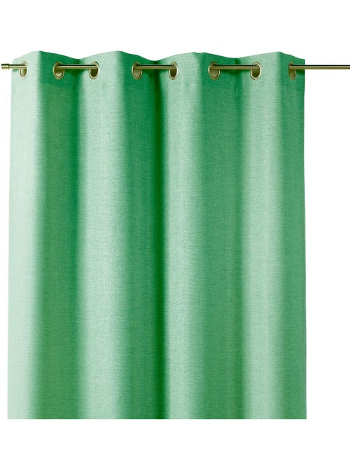 Rideau occultant isolant thermique uni avec doublure polaire - Kiabi