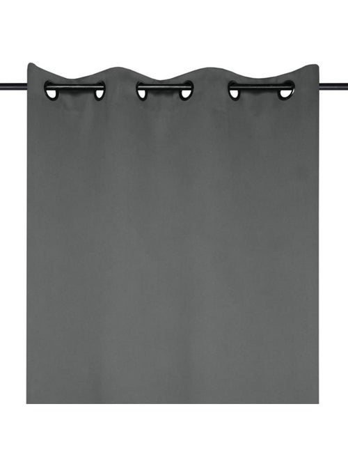 Rideau occultant uni 210gr/m2 - Kiabi