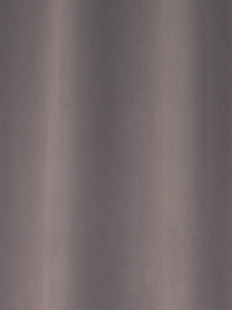 Rideau occultant uni grande largeur Taupe - Kiabi