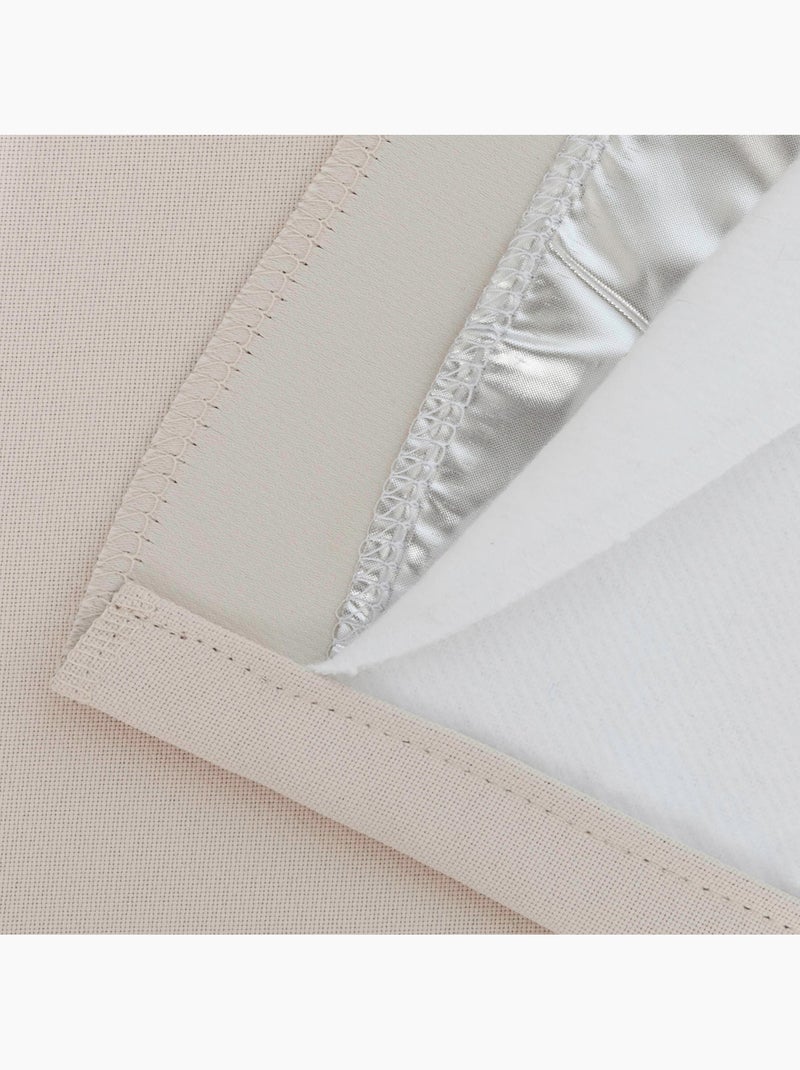Rideau phonique occultant et thermique "moondream" Beige - Kiabi